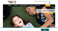 Desktop Screenshot of oakwoodschool.org