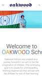 Mobile Screenshot of oakwoodschool.co.in