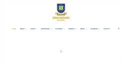 Desktop Screenshot of oakwoodschool.org.uk