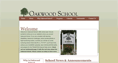 Desktop Screenshot of oakwoodschool.net